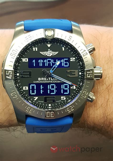 breitling chronograph exospace price in india|Breitling Exospace B55 Series Watches at Ethos.